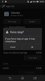 Press OK to confirm.