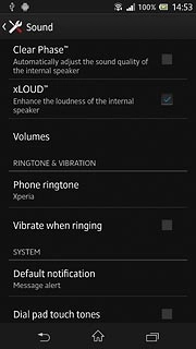 Press Phone ringtone.