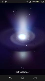 Press Set wallpaper.