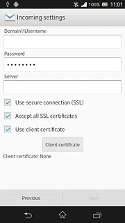 If you turn on the function:Press Client certificate.