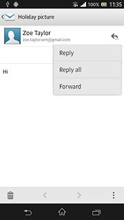 Press Reply.Write your email message.
