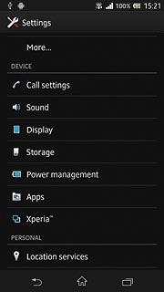 Press Location services.