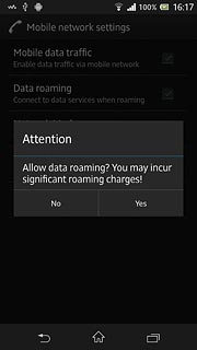 If required, press Yes.