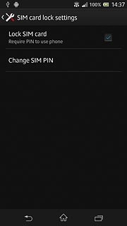 Press the home icon to return to standby mode.