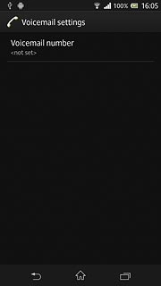 Press the home icon to return to standby mode.