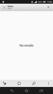 Press the home icon to return to standby mode.