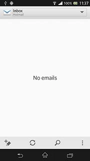 Press the home icon to return to standby mode.