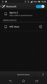 Press the home icon to return to standby mode.
