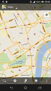 Press the home icon to return to standby mode.