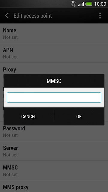 Key in http://pxt.vodafone.net.au/pxtsend and press OK.