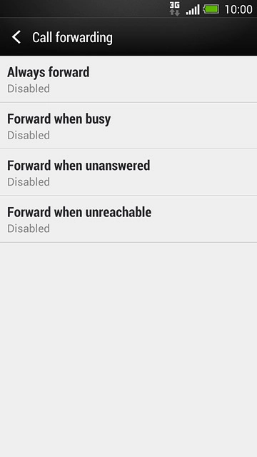 Forward when unreachable