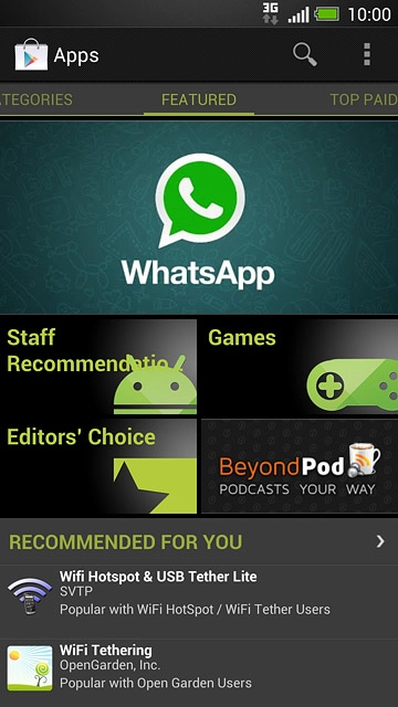 To search by name:Press the search icon.