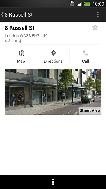 Press the favourite icon.