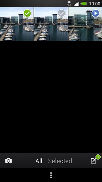 Press the upload picture icon.