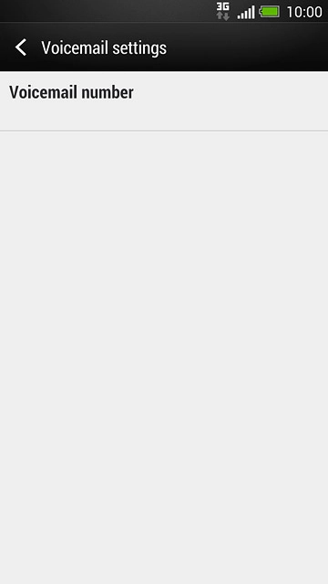 Press Voicemail number.