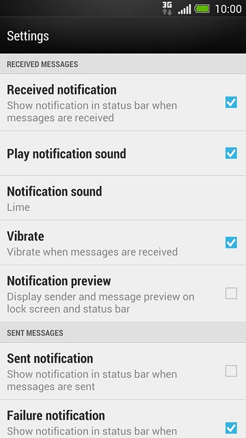 Press Notification sound.