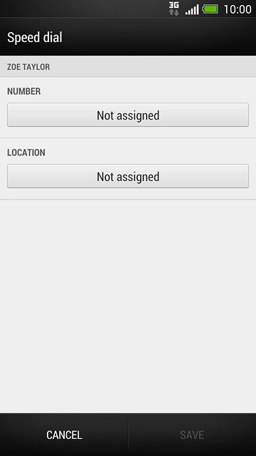 Press the field below 