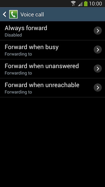 Forward when unreachable