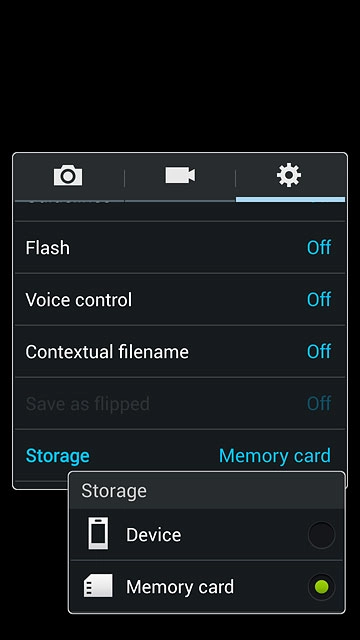 Press Device or Memory card.