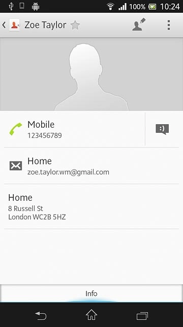 Press the required number.