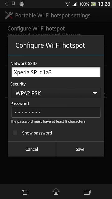 Press the field under 