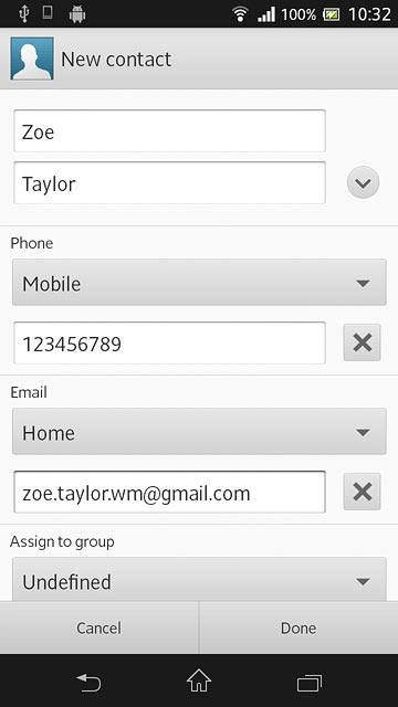 Press the drop down list above the email address.