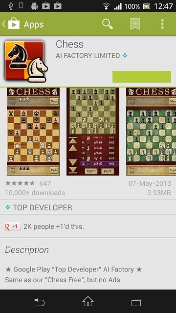 To buy an app:Press the price.