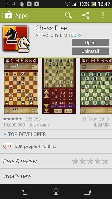 Follow the instructions on the display to install the app.Press the home icon to return to the home screen.