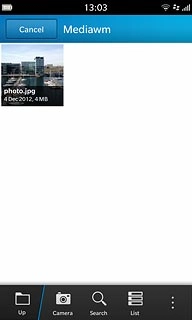 Press the required picture.