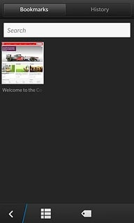 Press the required bookmark.