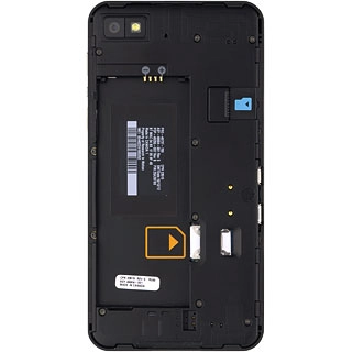 Slide your SIM into the SIM holder.