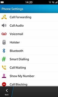 Press Show My Number.