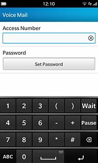 Key in +61414121121 and press enter.