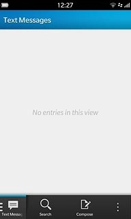 Press the dots in the bottom right corner of the display.