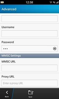 Press the field below Proxy URL and key in 10.202.002.060:8080