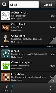 Press the required app.