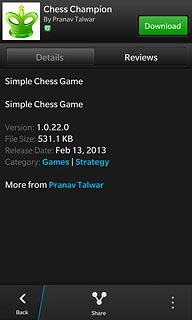 To install a free app:Press Download.
