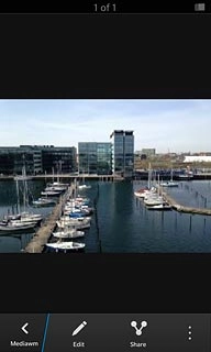 Press the share icon.