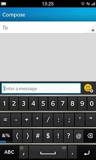 Press ABC to return to text input.