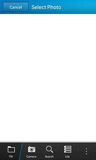 To take a new picture:Press Camera.