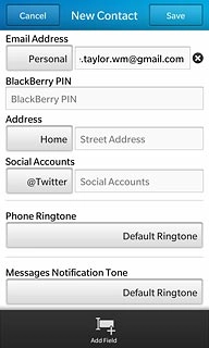 Press Save.Slide your finger up the display starting from the bottom edge of your phone to return to standby mode.