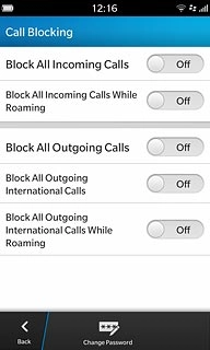 Block All Outgoing International Calls While Roaming