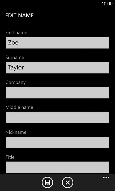 Press the save icon.