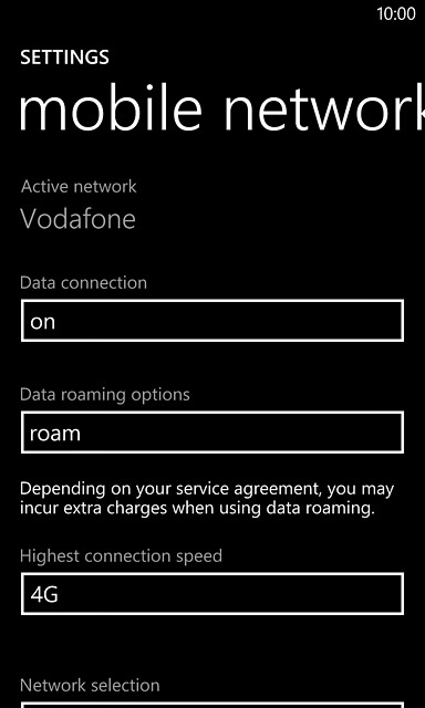 Press the field below 