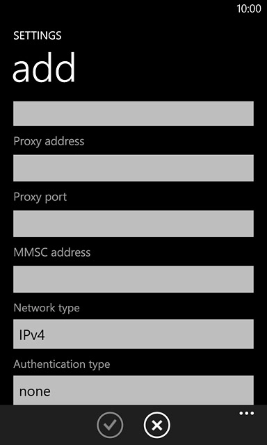 Press the field below 