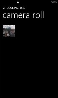 Press the required picture or the required video clip.