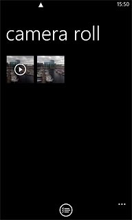Go to the required folder.Press the required picture or the required video clip.