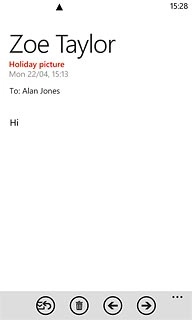 Press the delete icon.
