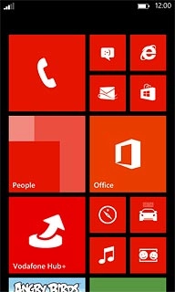 The battery icon shows the remaining battery power. The larger the coloured section of the icon, the more remaining battery power.Further information: Charge the battery