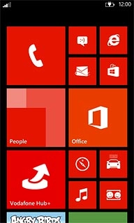 The battery charging icon shows that the battery is charging.Further information: Charge the battery